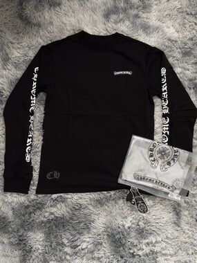Chrome Hearts Black Long-Sleeve